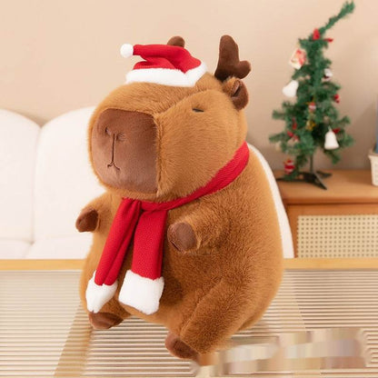 Christmas Capybara Plushie | Stuffed Animal capybara - Goodlifebean