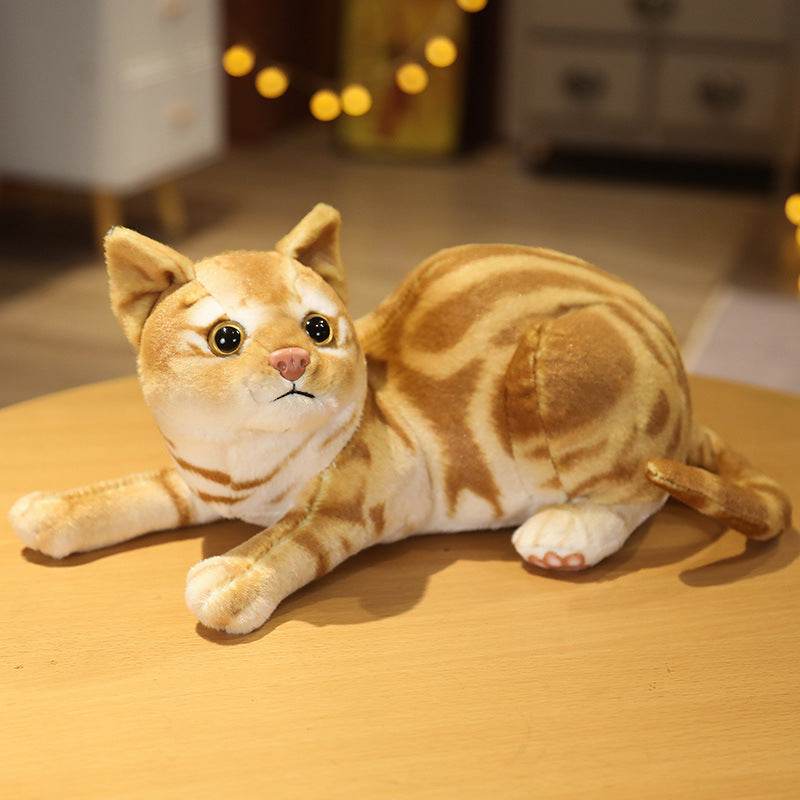 Shop Lifelike Stuffed Cat Plush Toy - Stuffed Animals Goodlifebean Plushies | Stuffed Animals