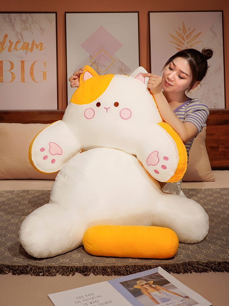 Cushicat: Kawaii Cat Chair Cushion Plushie