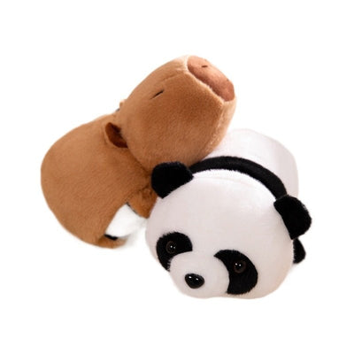 FlipFluffy 2 in 1 Panda Capybara Plushie