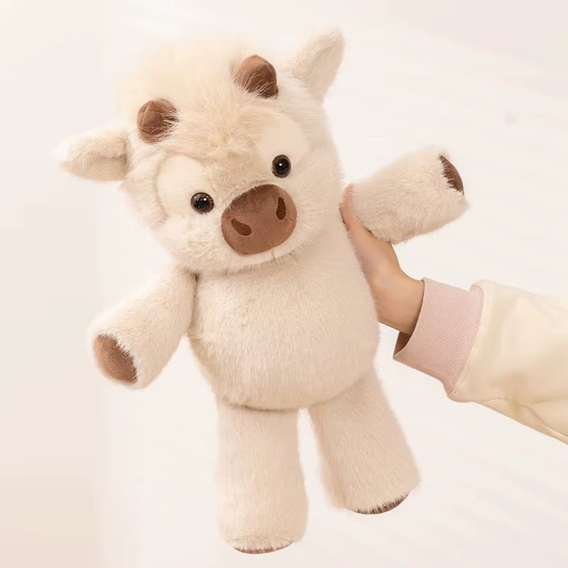 Chubby Highland Cow Plushie - Goodlifebean product_type