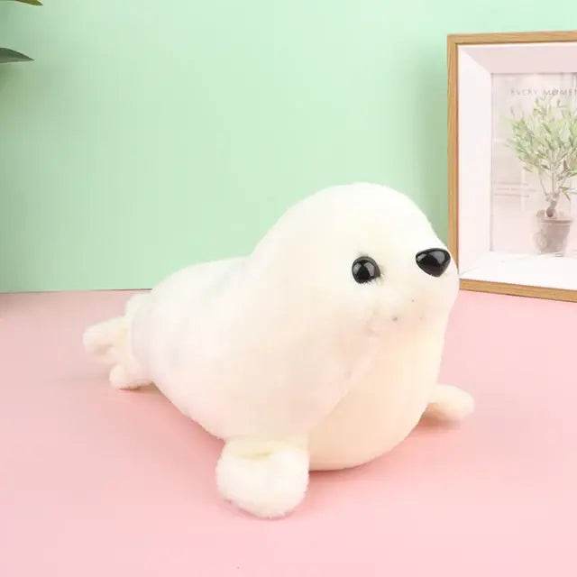 Cuddly Kawaii Baby Seal Plushie