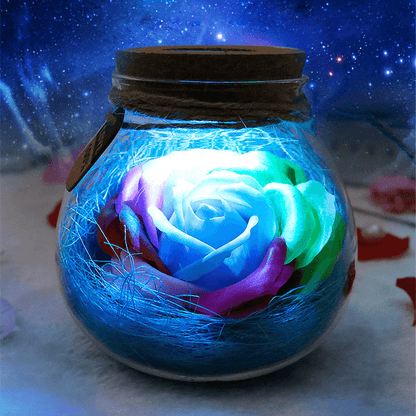 Shop Illuminated Rose Light(Remote Controlled) - Lamps Goodlifebean Giant Plushies