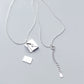 Shop Personalized Sterling Silver Envelope Necklace - Necklaces Goodlifebean Giant Plushies