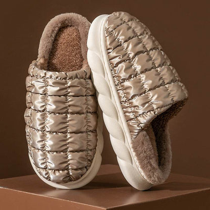 Puffa: Comfy Indoor Plush Slippers - Goodlifebean