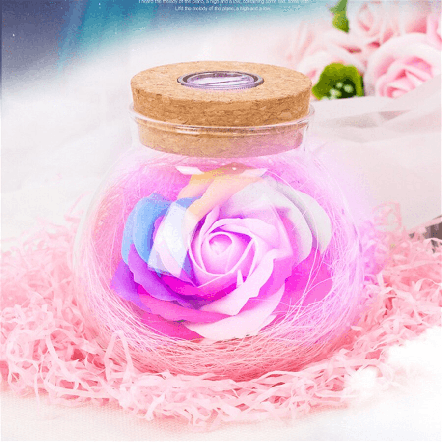 Shop Illuminated Rose Light(Remote Controlled) - Lamps Goodlifebean Giant Plushies