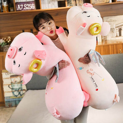 Shop Jumbo Cute Piggy Plush - Stuffed Animals Goodlifebean Plushies | Stuffed Animals