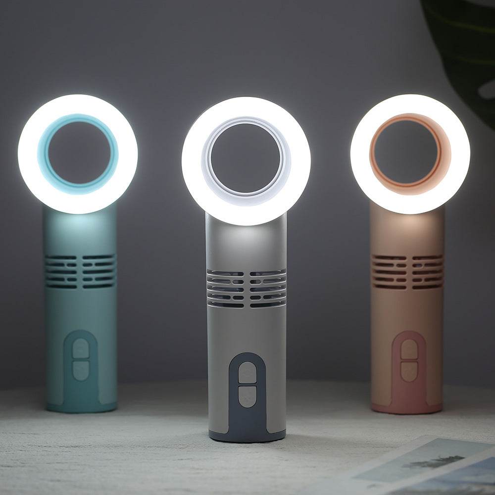 Portable Bladeless USB Fan with LED - Goodlifebean