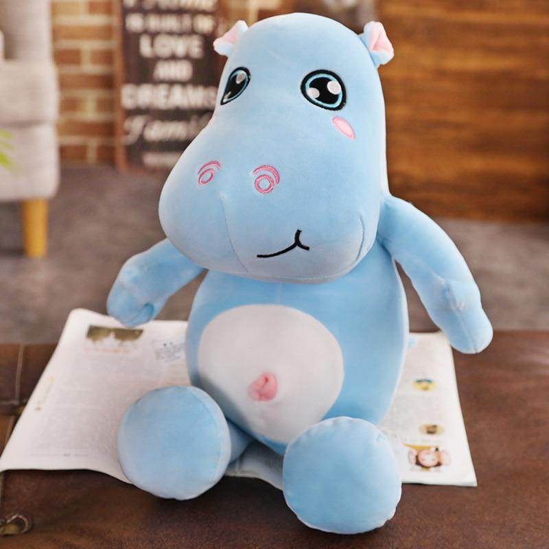 Hyppo: Giant Stuffed Hippo Plush (3 ft) - Goodlifebean