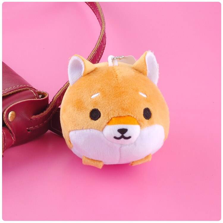 Cartoon Plush Shiba Inu Doll Pendant Keychain - Goodlifebean