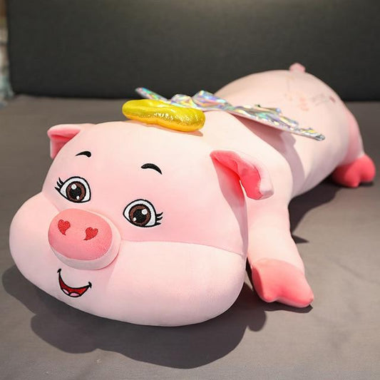 Shop Jumbo Cute Piggy Plush - Stuffed Animals Goodlifebean Giant Plushies