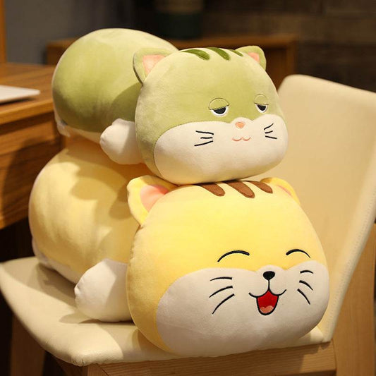 Shop Whiskerkins: Giant Chubby Cat Plush - Stuffed Animals Goodlifebean Giant Plushies