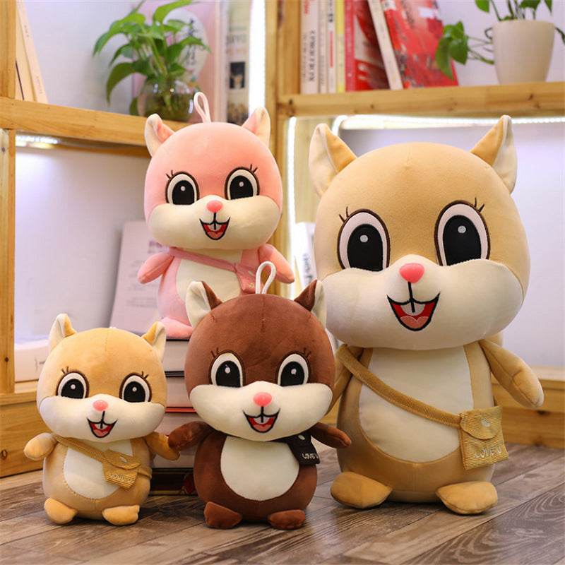 Kawaii Chirpy Squirrel Plush - Goodlifebean