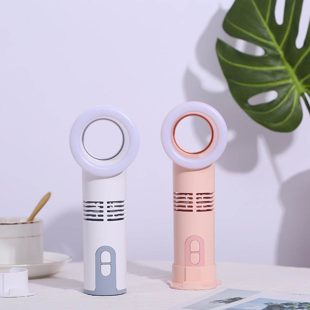Portable Bladeless USB Fan with LED - Goodlifebean