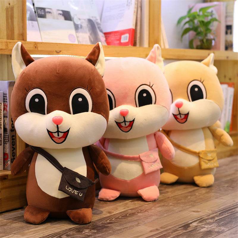 Kawaii Chirpy Squirrel Plush - Goodlifebean