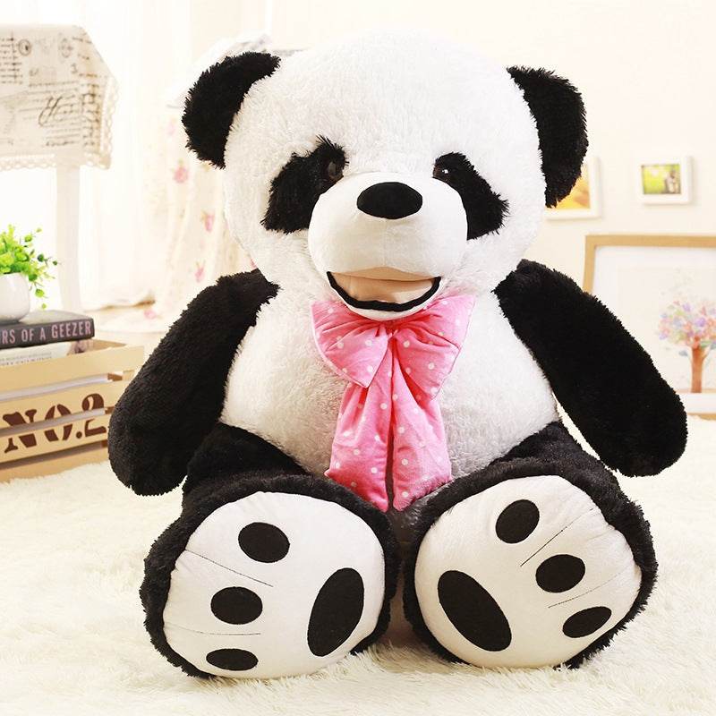 Shop Pooh: Giant Stuffed Panda Plush - Stuffed Animals Goodlifebean Giant Plushies