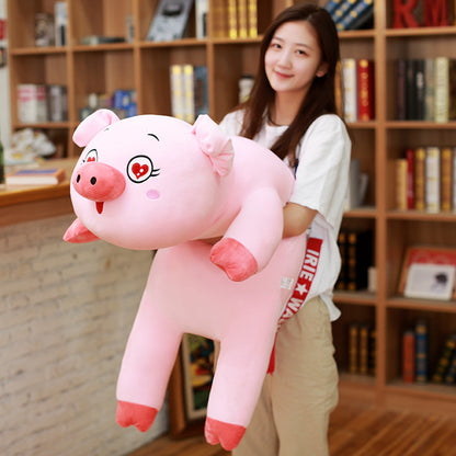 Shop Jeju: Jumbo Squishy Piggy Plushie - Stuffed Animals Goodlifebean Giant Plushies