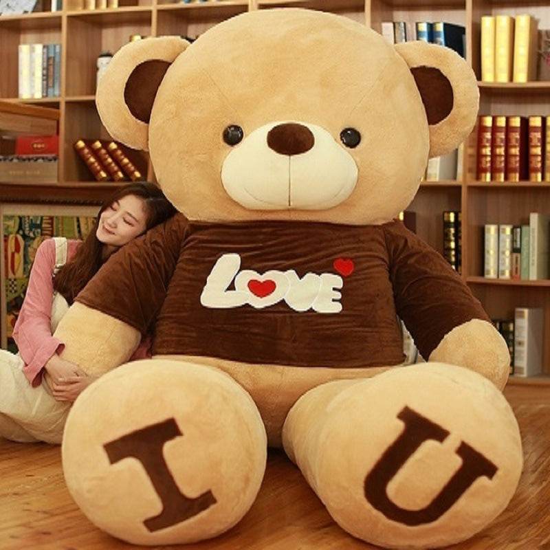 Shop Big Cuddly Teddy Bear - Stuffed Animals Goodlifebean Giant Plushies