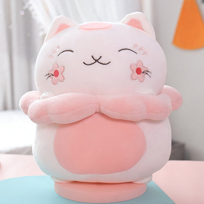 Shop Giant Sakura Kawaii Cat Plush - Stuffed Animals Goodlifebean Plushies | Stuffed Animals