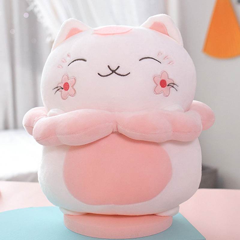 Giant Sakura Kawaii Cat Plush - Goodlifebean