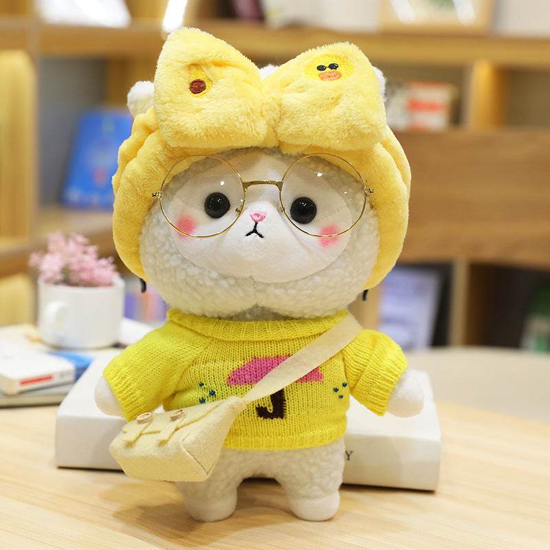 Mini Kawaii Stuffed Alpaca Plushie - Goodlifebean
