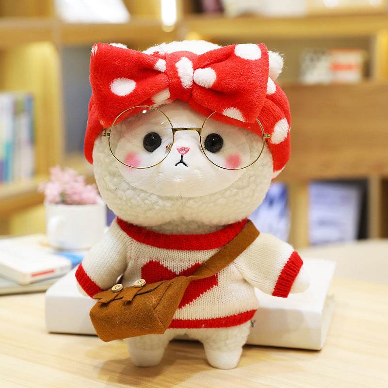 Mini Kawaii Stuffed Alpaca Plushie - Goodlifebean