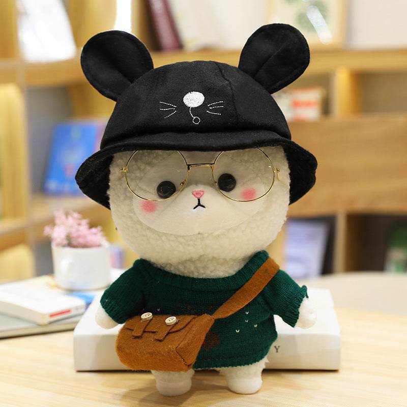 Mini Kawaii Stuffed Alpaca Plushie - Goodlifebean