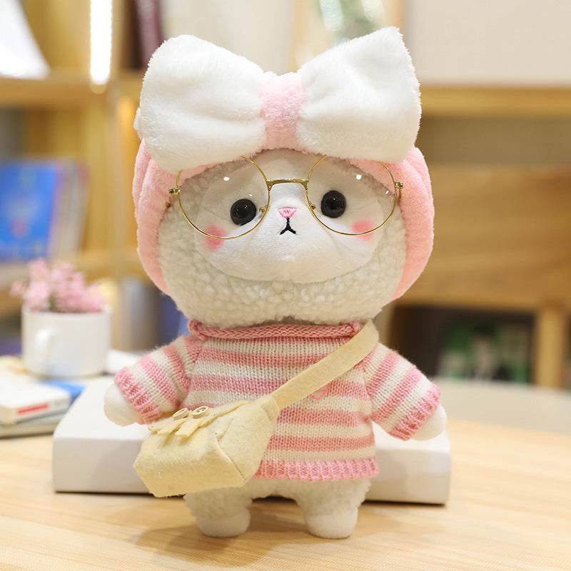 Mini Kawaii Stuffed Alpaca Plushie - Goodlifebean