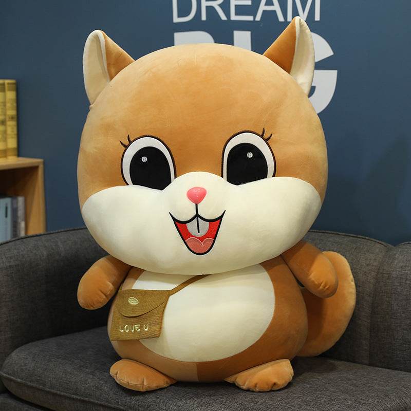 Kawaii Chirpy Squirrel Plush - Goodlifebean