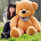 Shop BeanBuddy: Giant Life Size Teddy Bear (6.5ft) - Stuffed Animals Goodlifebean Giant Plushies