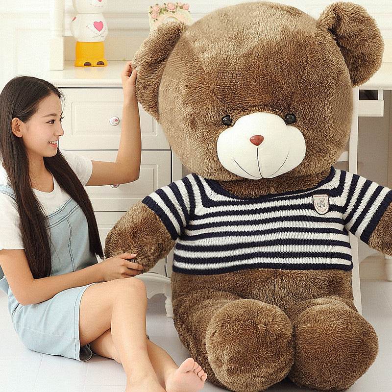 Shop BeanBuddy: Giant Life Size Teddy Bear (6.5ft) - Stuffed Animals Goodlifebean Plushies | Stuffed Animals