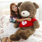 Shop BeanBuddy: Giant Life Size Teddy Bear (6.5ft) - Stuffed Animals Goodlifebean Giant Plushies