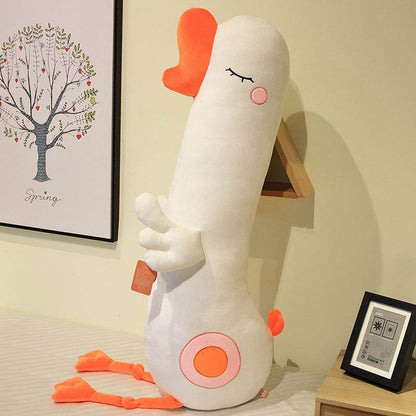 Giant Cuddly Chicken Body Pillow Plush - Goodlifebean