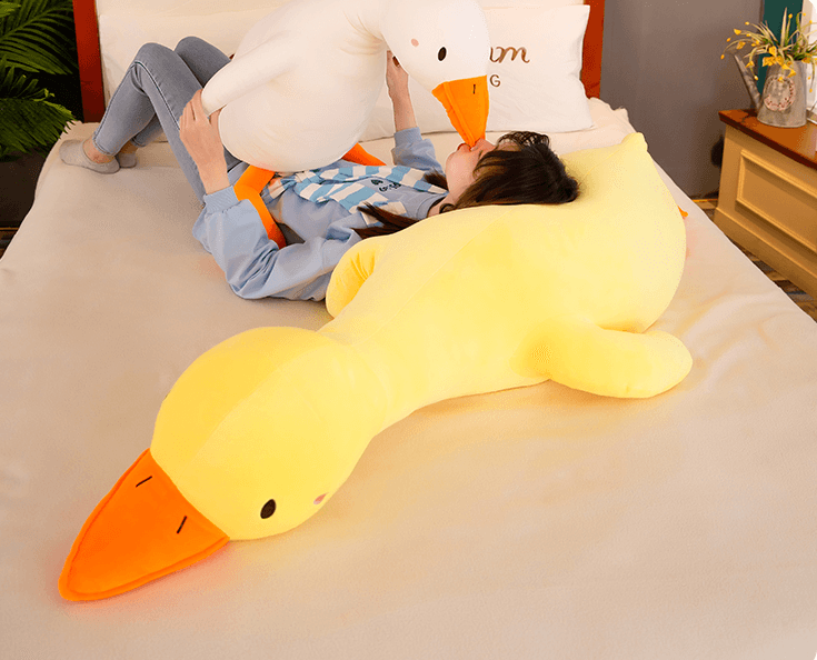 Shop Stress Relief Jumbo Goose Plush - Stuffed Animals Goodlifebean Giant Plushies