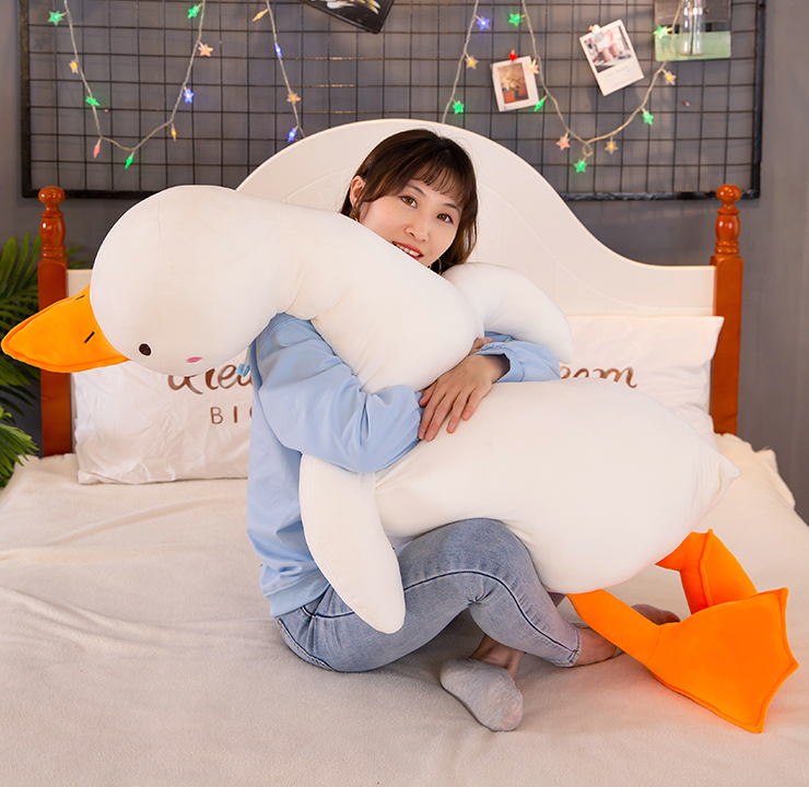 Shop Stress Relief Jumbo Goose Plush - Stuffed Animals Goodlifebean Giant Plushies
