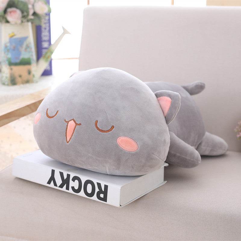 Sleepy Lazy Cat Plush - Goodlifebean