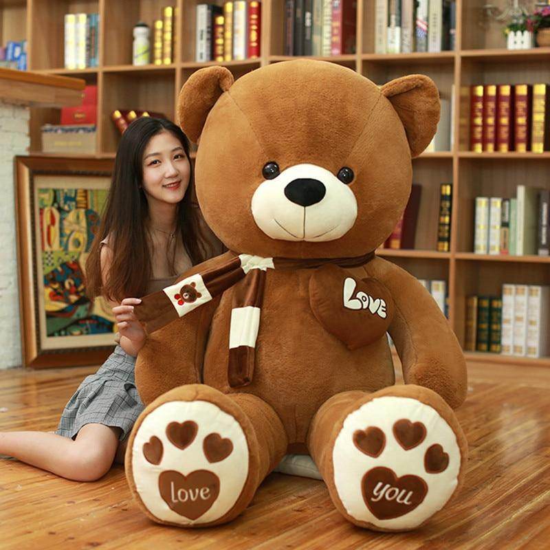 Shop Coco: Large Teddy Bear Plush - Stuffed Animals Goodlifebean Giant Plushies