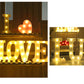 Shop Luminous LED Letter Number Night - Home & Garden Goodlifebean Giant Plushies