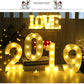 Shop Luminous LED Letter Number Night - Home & Garden Goodlifebean Giant Plushies