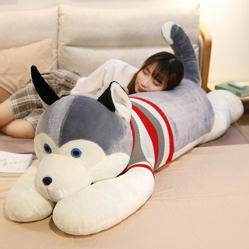 Hoppy: The Giant Stuffed Husky Plush - Goodlifebean
