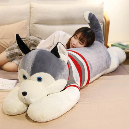 Hoppy: The Giant Stuffed Husky Plush - Goodlifebean