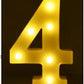 Shop Luminous LED Letter Number Night - Home & Garden Goodlifebean Giant Plushies
