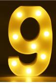 Shop Luminous LED Letter Number Night - Home & Garden Goodlifebean Giant Plushies
