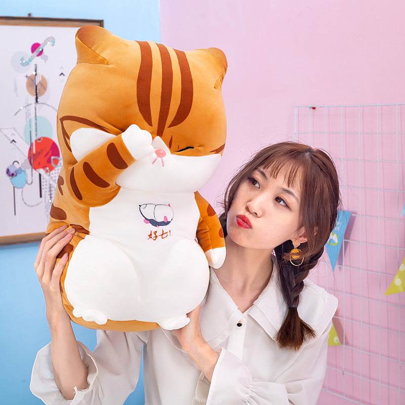 Moody Mittens: Giant Cat Plush - Goodlifebean