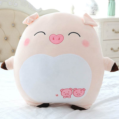 Chonky Cuddly Moody Piggy Plush - Goodlifebean