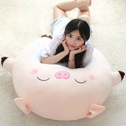 Chonky Cuddly Moody Piggy Plush - Goodlifebean