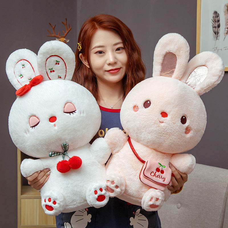Resting Bunny Face Plush - Goodlifebean