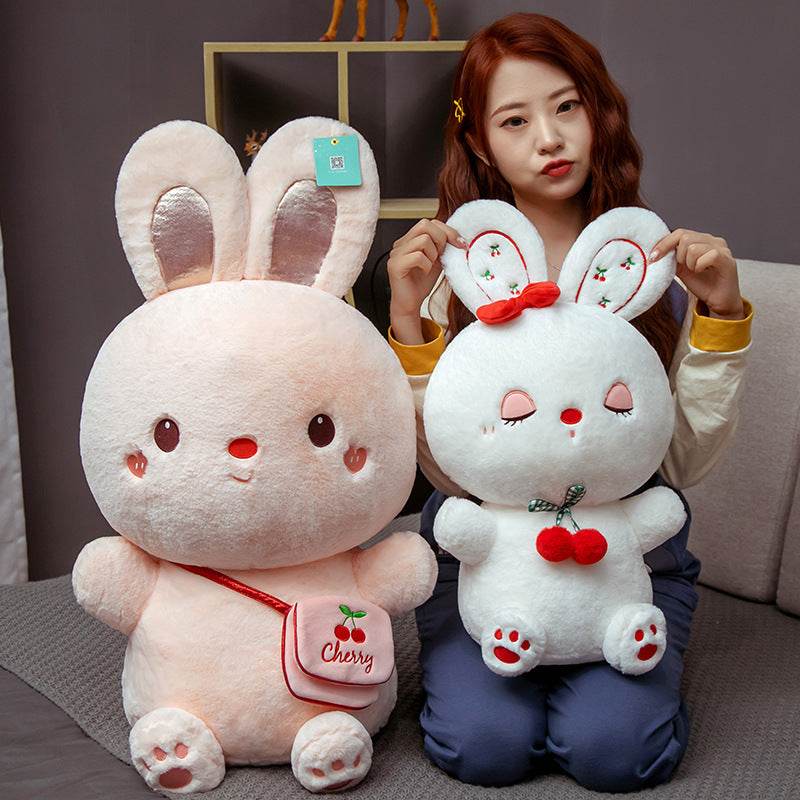 Resting Bunny Face Plush - Goodlifebean