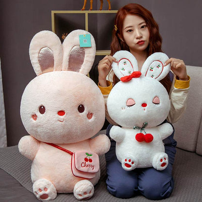 Resting Bunny Face Plush - Goodlifebean