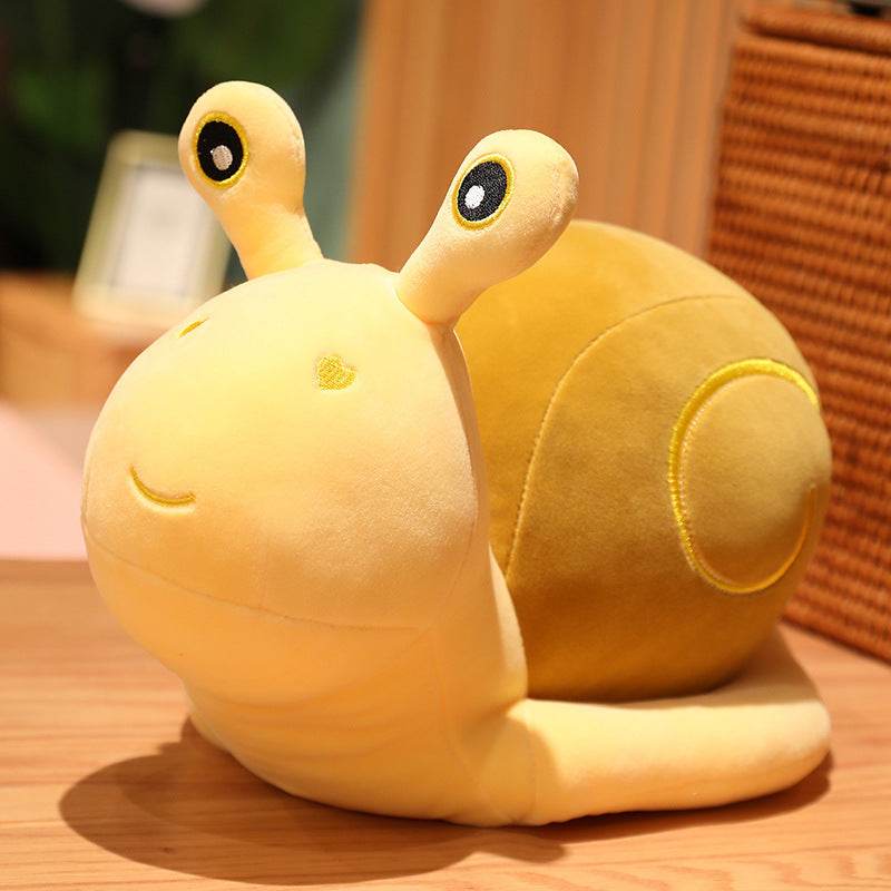 Kawaii Stuffed Snail Plush - Goodlifebean